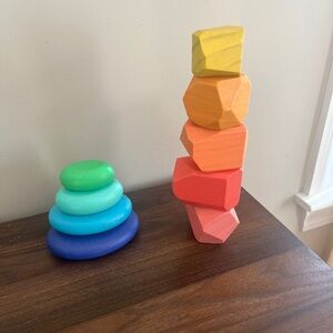Lovevery Vibrant Geometric Building Blocks Set